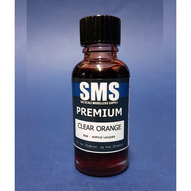 SMS PL22 Premium Acrylic Lacquer Clear Orange 30ml